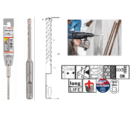 BOSCH SDS PLUS-5X BETON DELME MATKAP UÇLARI